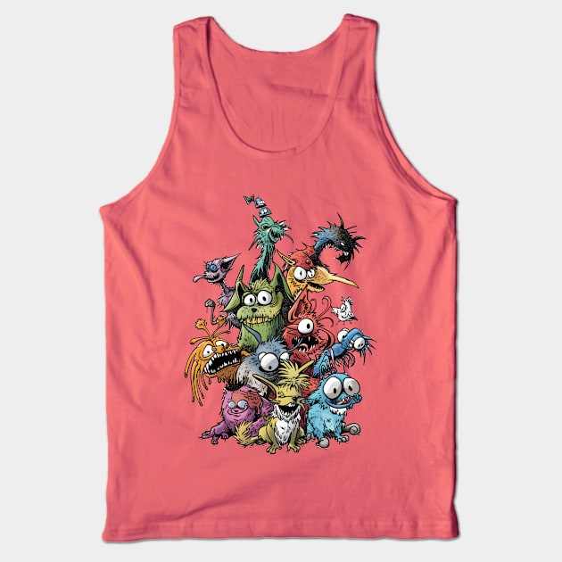 Wacky Weird Pets Tank Top by JunkyDotCom